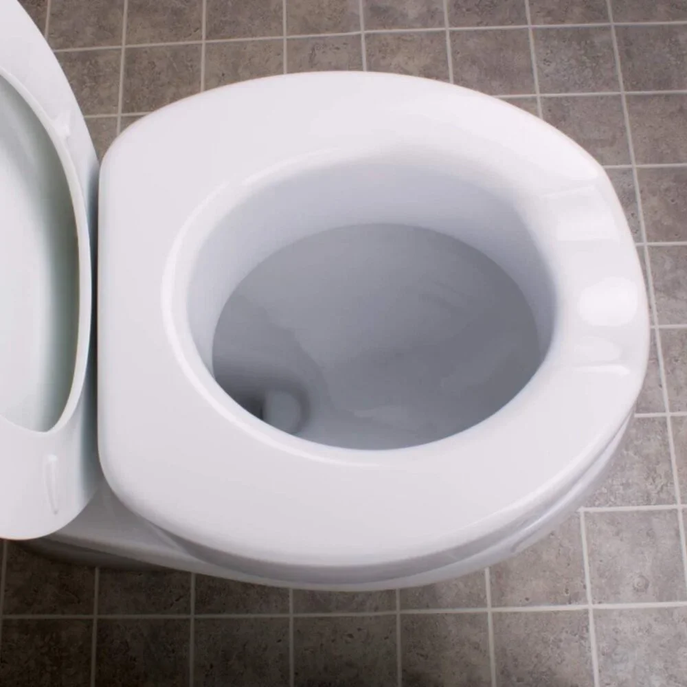 Carex Toilet Seat Riser Raised Toilet Seat Adds 4 Inches‎ Universal Toilet
